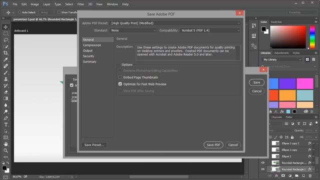 Membuat Presentasi PDF dengan Adobe Photoshop смотреть онлайн