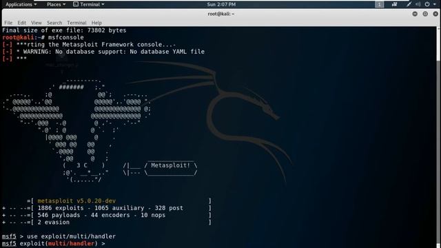 Payload Creation Using MSFVENOM смотреть онлайн