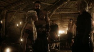 Game of Thrones/Jason Momoa/Khal Drogo/Emilia Clarke/Harry Lloyd/Viserys Targaryen death scene