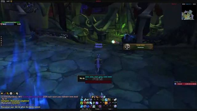 Rise, Champions | Quest | World of Warcraft Patch 7.2.5 смотреть онлайн
