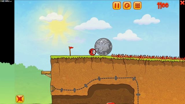 Red Ball 3 Jump for Love! Bounce & Jumping games 1 / Merry red ball rescues his stolen love смотреть онлайн