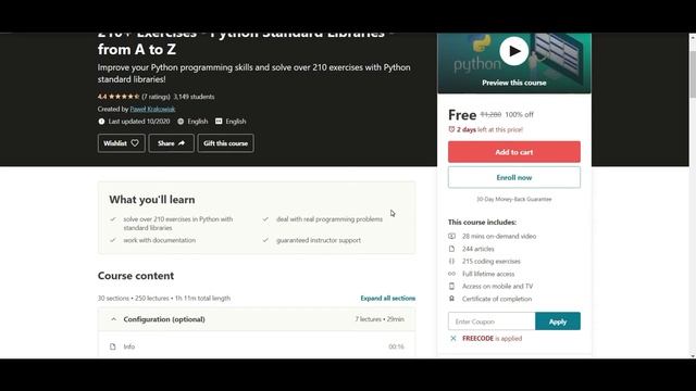 Best 5 python Courses For Free With Certificate | सीखो फ़्री मे!!! || Courses Splash смотреть онлайн