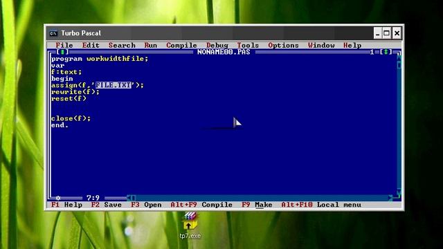Turbo Pascal. Основы программирования. Видеоурок 5. Работа с файлами. (Артём Кашеваров) смотреть онлайн