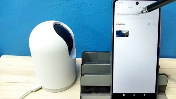 Mi 360 Home Security Camera 2K Pro : How to Insert SD Card | Insert Memory Card