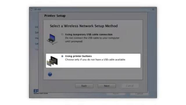 Epson Expression Home XP-410 | Wireless Setup Using the Buttons on the Printer смотреть онлайн