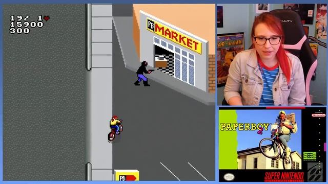 Paperboy 2 (SNES) - Erin Plays смотреть онлайн