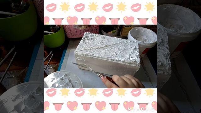DIY. ? Нужен картон и шпатлёвка! Просто и очень красиво получается! Поделки своими руками! шкатулка смотреть онлайн