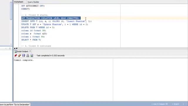Serializable en Oracle смотреть онлайн