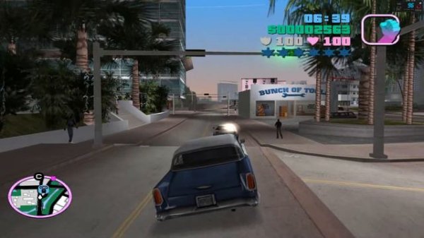 Прохождение Grand Theft Auto: Vice City без комментариев # 7 - Подлая свинья