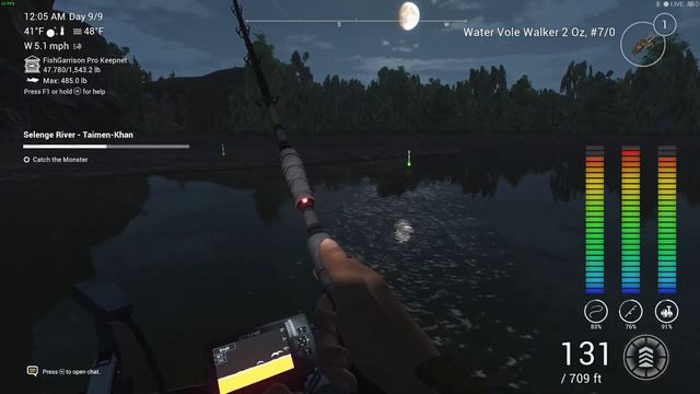 Fishing Planet Selenge River Taimen Khan Fish Monster Mission