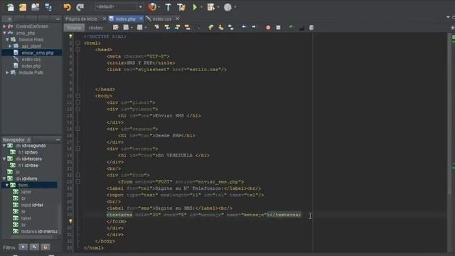 ENVIAR MENSAJES SMS DESDE PHP Y HTML5 (GATEWAY) SUBTITULADO смотреть онлайн