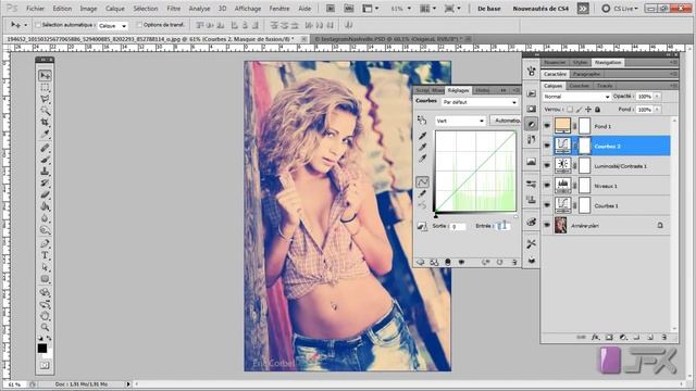 Formation Photoshop CS5 & CS6 - Instagram NashVille Effect смотреть онлайн
