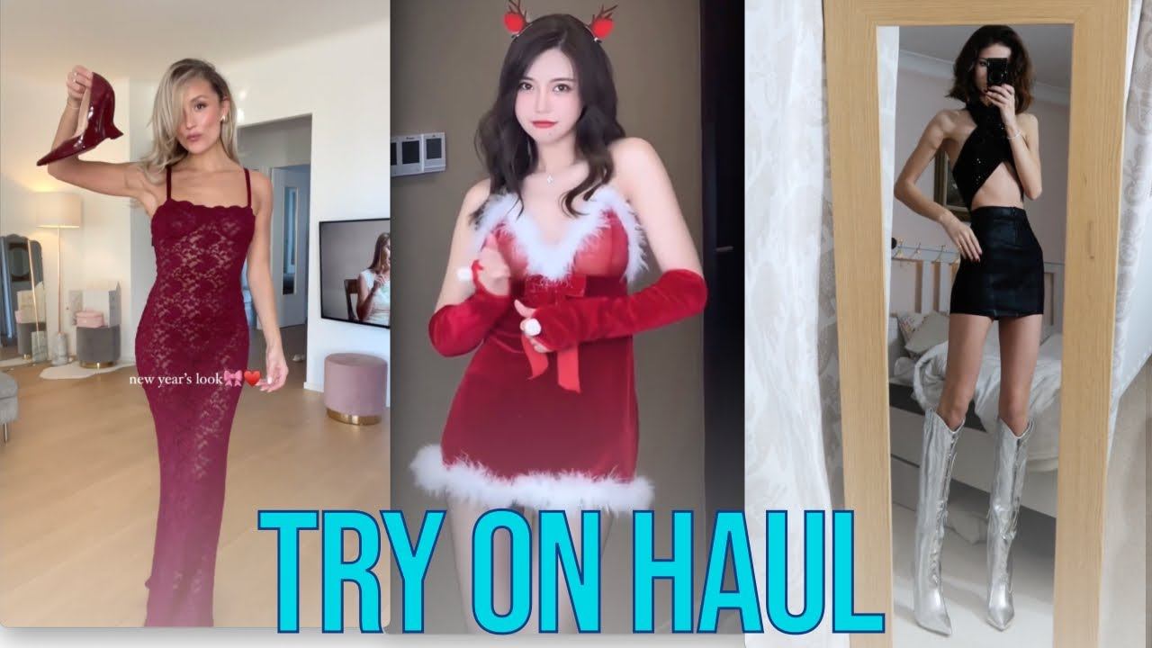Unbelievable Try-On Haul: The Hottest Dress Up You've Seen смотреть онлайн