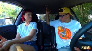 Пранк в машине - Угарное свидание ? Шепелявый и Содержанка ЧСВ ? Необычное свидание от Сахар Тв