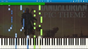 The Mandalorian - STAR WARS (Piano Cover) + Sheets & Midi