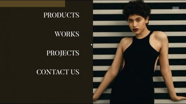 Fullscreen Navigation Menu | Toggle Menu | Change image on hover Using HTML,CSS & GSAP-GreenSock JS