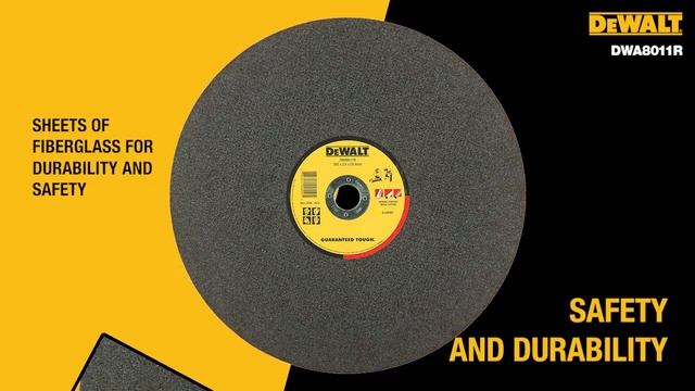DEWALT Chopsaw Wheel I Professional and Heavy Duty Applications смотреть онлайн