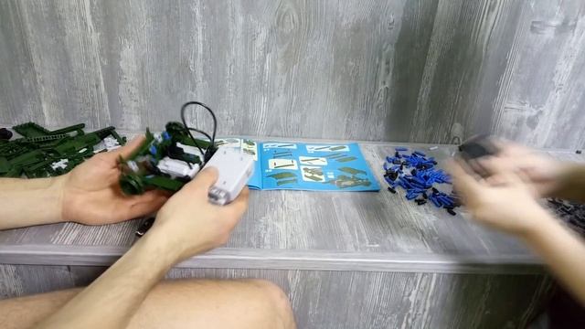 Танк на пульте управления из лего техник Поделка на 23 февраля танк Tank from LEGO techn смотреть онлайн