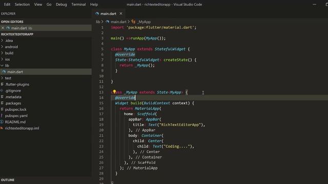 Flutter Tutorial - Rich Text Editor For Flutter App in 2020 смотреть онлайн