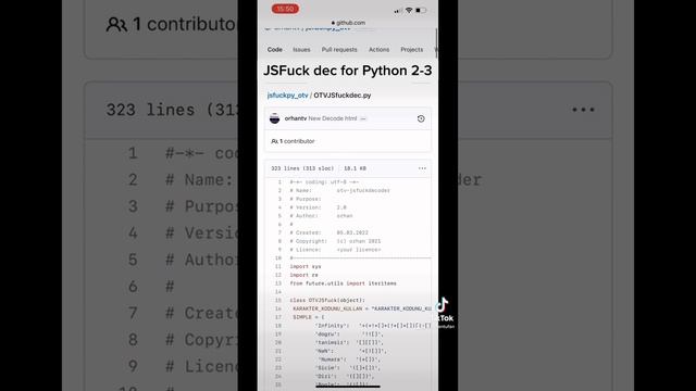 JSFuck Decoder for Python.. смотреть онлайн