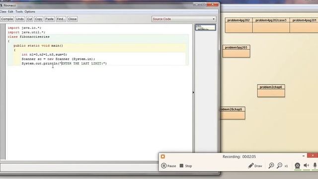Simple way to print Fibonacci series in Java - Blue j смотреть онлайн
