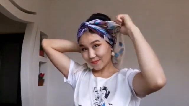 Как завязать платок по летнему смотреть онлайн