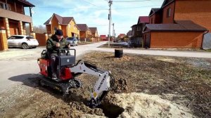 Мини-экскаватор HENGWANG HW-08