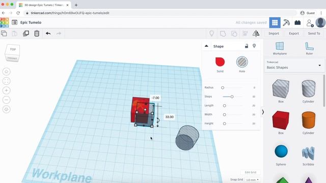 3D Дизайн и Моделирование. TелеУрок 1. Учитель: М.Фуад смотреть онлайн