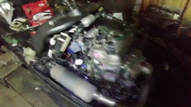 Снегоход Тайга Атака с двигателем Suzuki k6a - запуск смотреть онлайн