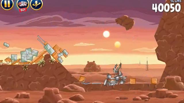 Angry Birds Star Wars, Tatooine, 1-08, 60100 смотреть онлайн