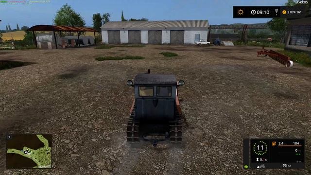 Мод трактор ДТ-54 v1.0 Фермер Симулятор 2017 смотреть онлайн