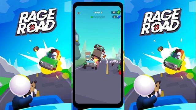 RAGE ROAD - ALL LEVELS! NEW GAME RAGE ROAD GAMEPLAY AND WALKTHROUGH смотреть онлайн