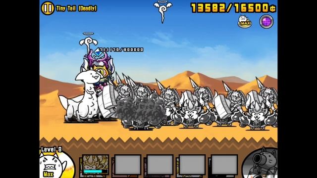 Battle Cats | Tiny Tail [Li’l Dragon Awakens] | ONE UNIT SOLO смотреть онлайн