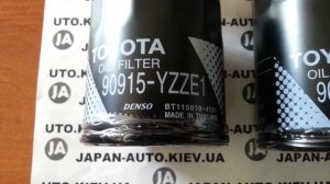 Как отличить оригинальный масляный фильтр тойота?