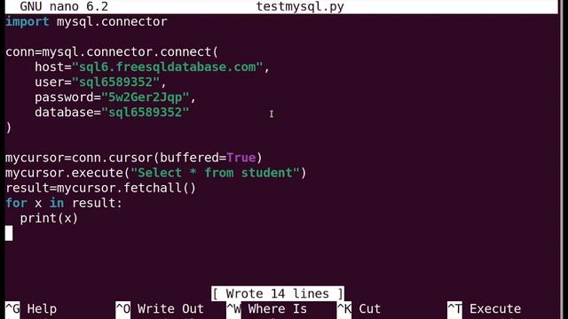Connect Remote MySql from PC Terminal Using Python смотреть онлайн
