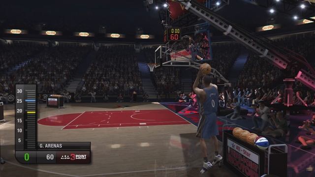 NBA live 07 Xbox 360 Gameplay - All Star weekend - 3 Point Contest смотреть онлайн