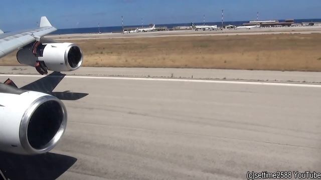 Airbus A340-300. Sunny Landing in Palermo, Sicily, Italy смотреть онлайн