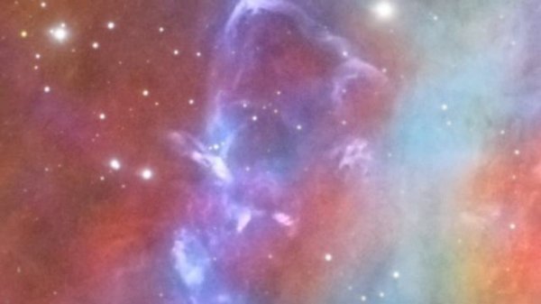 Celestial Ballet: The Enchanting Rosette Nebula