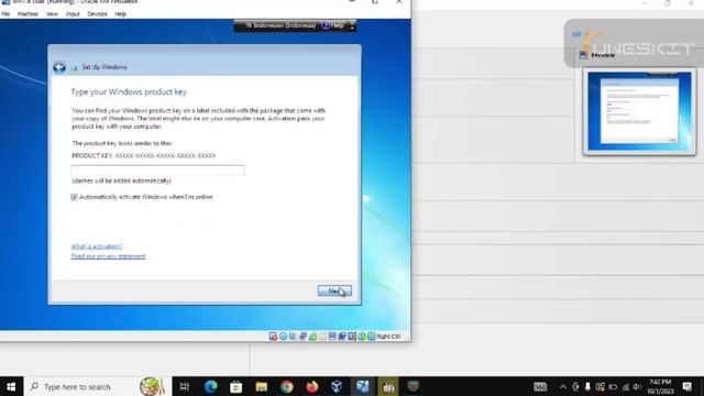 install Windows 7 dengan virtualbox смотреть онлайн