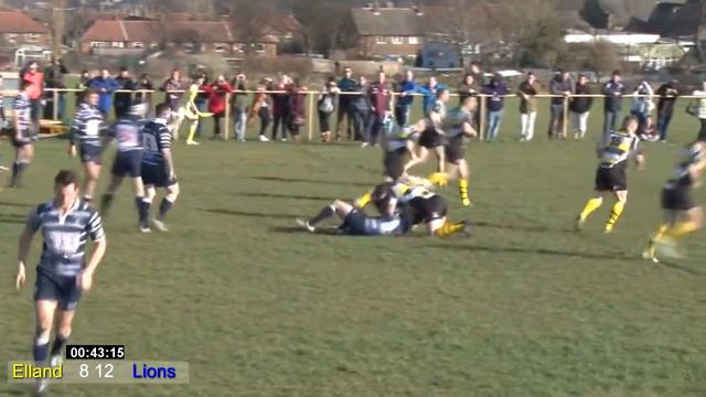 Elland v Lions смотреть онлайн