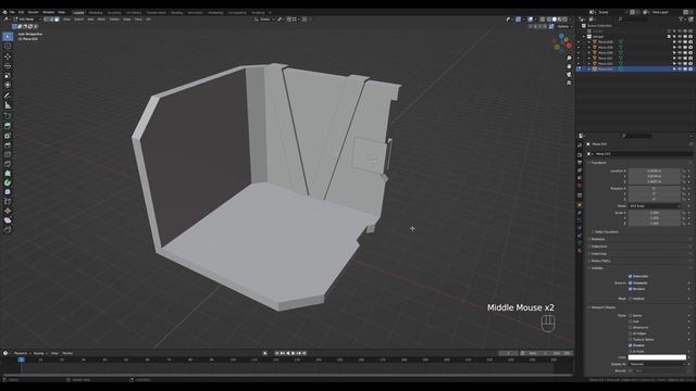 Alien Loader Bay in Blender 3.3 - 3D Modeling Process | Polygon Runway смотреть онлайн
