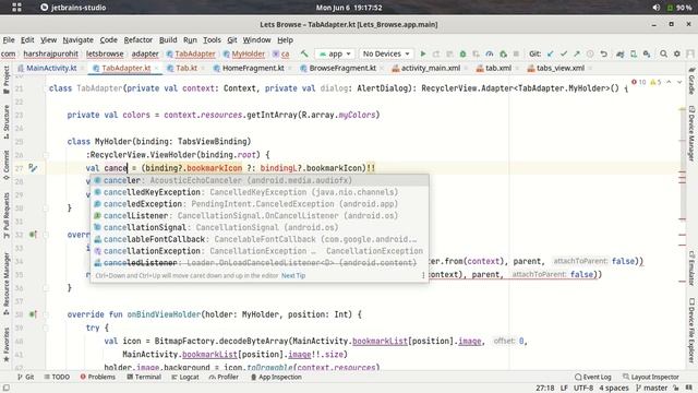 43.Custom Alert Dialog with RecyclerView | Android Studio Kotlin смотреть онлайн