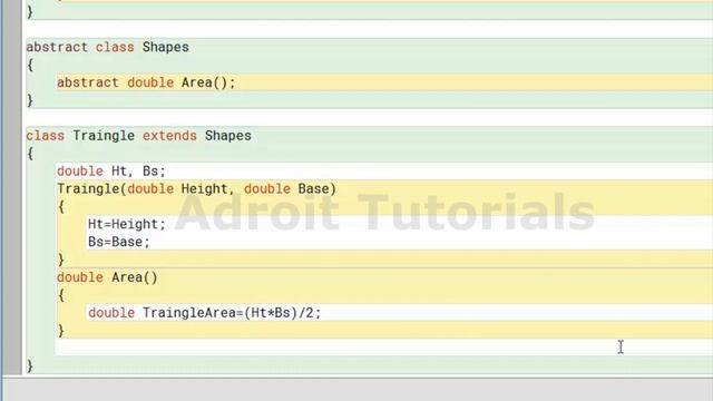 45#Tutorial : abstract classes In Java with Programming Example Part 1: Hindi смотреть онлайн