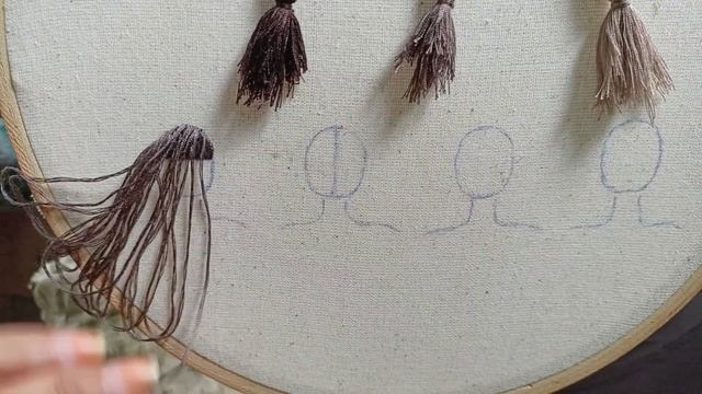 8 Beautiful Hair Embroidery Tutorial | Girl And Hair Embroidery Tutorial | Embroidery For Beginners