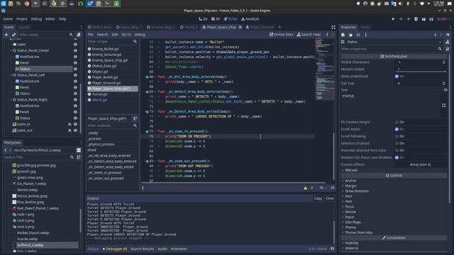 Updating Rich Text Label with Detect Area Bodies made with Godot for Empire Fable 3050 смотреть онлайн