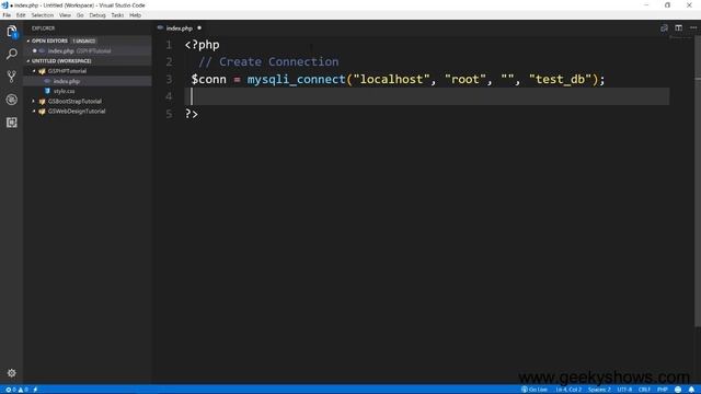 Create Database Connection using MySQLi Procedural in PHP (Hindi) смотреть онлайн