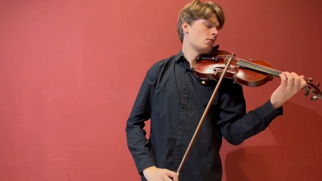 Fine Italian Paolo Erba Violin Demonstration l Bach Violin Sonata No.2 in A minor, Allemanda смотреть онлайн