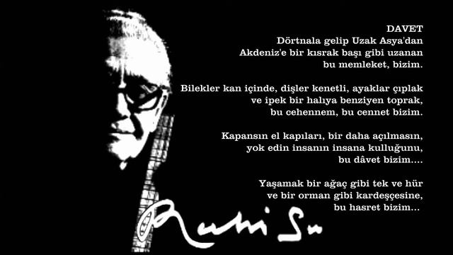 DAVET - RUHİ SU (Nazım Hikmet RAN / BİZİM DOSTLAR) смотреть онлайн