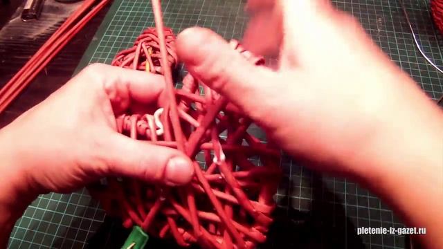 Мастер-класс по изготовлению плетёного сердца смотреть онлайн