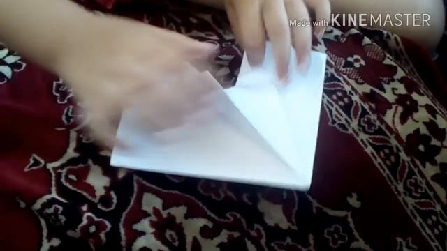 Как сделать сердечко из бумаги!))) (Оригами) смотреть онлайн